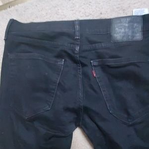mens black Levi's jeans 512 w31 l30